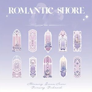 Romantic Shore Dreamy Bookmarks NIP